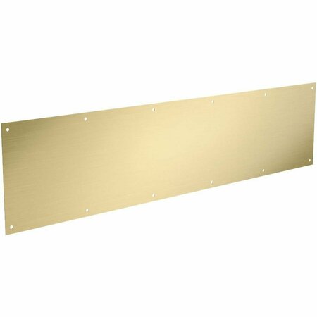 TRAMA 8 x 34 in. Kickplate  Brushed Gold TR3244225